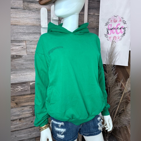 PANGAIA 365 Hoodie in Green UNISEX | Size Medium Limited Edition - Picture 2 of 6